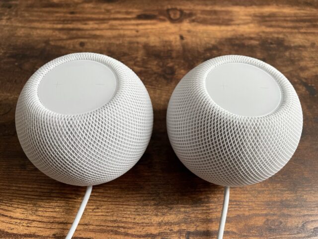 贈り物 Homepod mini 2個 - スピーカー