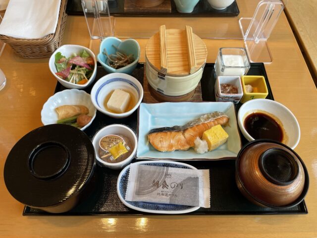 北海道ホテル　朝食　和食