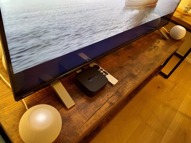 HomePod mini Apple TV 4K ホームシアター