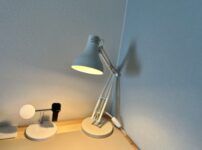 LEDアルミアームライト・ベース付　照らす